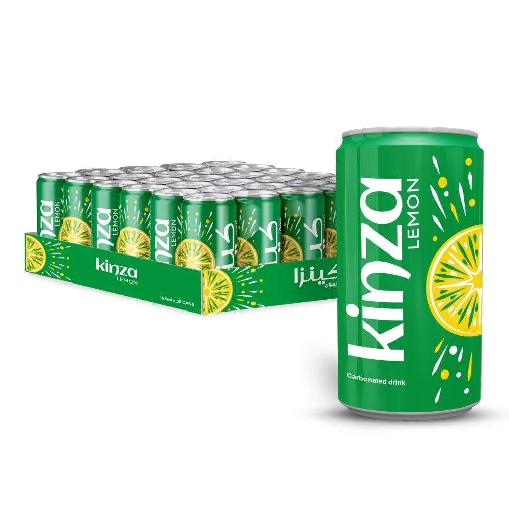 Kinza Lemon 30x185ml + Carton 330x20 FREE