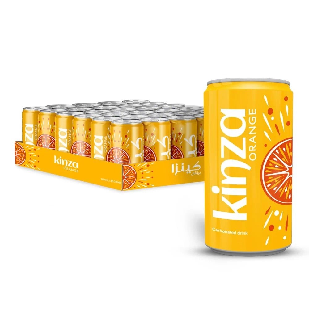 Kinza Orange 30x185ml + Carton 200x20 FREE