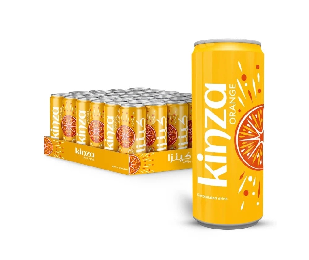 Kinza Orange 30x250ml + Carton 200x20 FREE